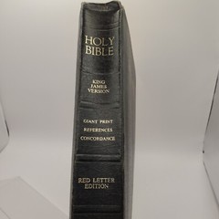 Holy Bible Reference Edition 1976 King James Version Giant Print Thomas Nelson