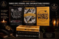 Fourth Wing Katabasis To Bleed a Crystal Bloom 3 Fantasy Hardcover Books New