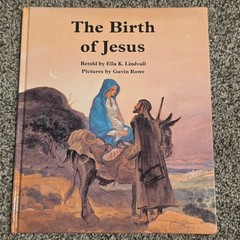 The Birth of Jesus (People of the Bible) HC Ella K. Lindvall/Rowe 1982 Moody