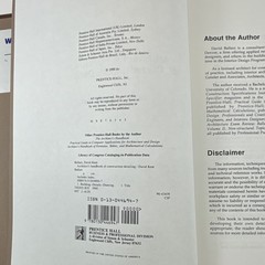 Architect’s Handbook of Construction Detailing by Ballast, Prentice Hall, Hardc…