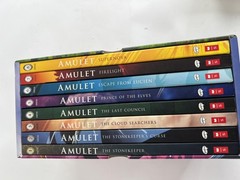 Amulet Eight Book Collection Kazu Kibuishi Scholastic PB Box Set 2018 Comics