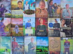 RANDOM MIX Lot of 10 AMISH ROMANCE Trade Paperback Books