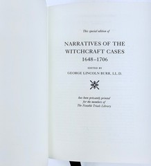 Narratives Of The Witchcraft Cases 1648–1706 George Lincoln Burr Special Edition