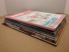 Cloth Paper Scissors & Collage Mixed Media Art – Lot of 6 Books & Magazines