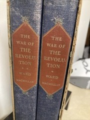 The War of the Revolution by C. Ward, 2 Volume Set, Box, The Macmillan Co., 1952