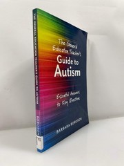 The General Education Teacher’s Guide to Autism by Boroson Ex-library 2022 SC