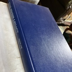The Swiss Legacy Anne Armstrong Thompson 1974 Book Club Edition HC BC