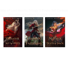 War of Lost Hearts Trilogy 3 Books Set Carissa Broadbent Fantasy English Version