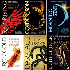 Red Rising Series 6 Books Set – Red Rising, Golden Son, Morning Star, Iron Gold,