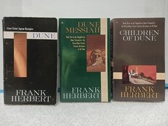 Dune Trilogy Children of Dune Messiah Frank Herbert ACE Books Edition Paperback