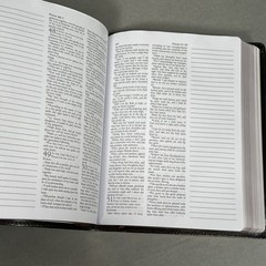 Like NEW KJV Journaling Bible Bonded Leather Edition Barbour Headings Summaries
