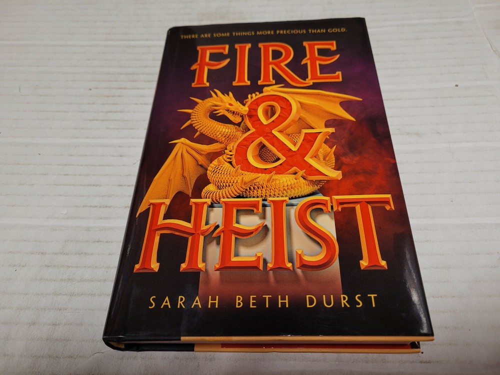 Fire and Heist by Sarah Beth Durst (2018, Hardcover) SIGNED 1st/1st REMAINDER