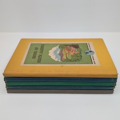 Lot (5) New World Neighbors 1940’s Illustrated Children’s HC Books