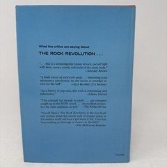 The Rock Revolution by Arnold Shaw 1970 HC DJ 1st/3rd Beatles Bob Dylan 60s Rock