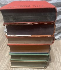 Lot of 6 Vintage Zane Grey Hardcovers – 1 w/ Dust Jacket – Harper & G&D