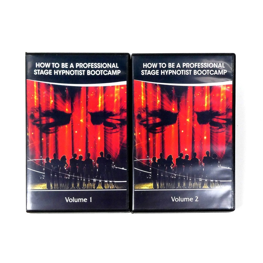 PROFESSIONAL STAGE HYPNOTIST BOOTCAMP 15 DVD Hypnosis Workshop Instant Induction