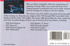 Classic Fifties Cars: A Book of 30 Oversized Postcards by Pavilion Books (1991)