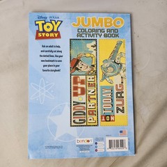 Toy Story Woody Buzz Lightyear Disney Pixar Activity Color Coloring Book bendon