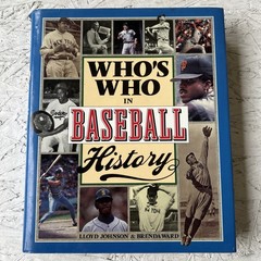 Who’s Who in Baseball History Johnson & Ward Hardcover-DJ-Illustrated-1994 (34)