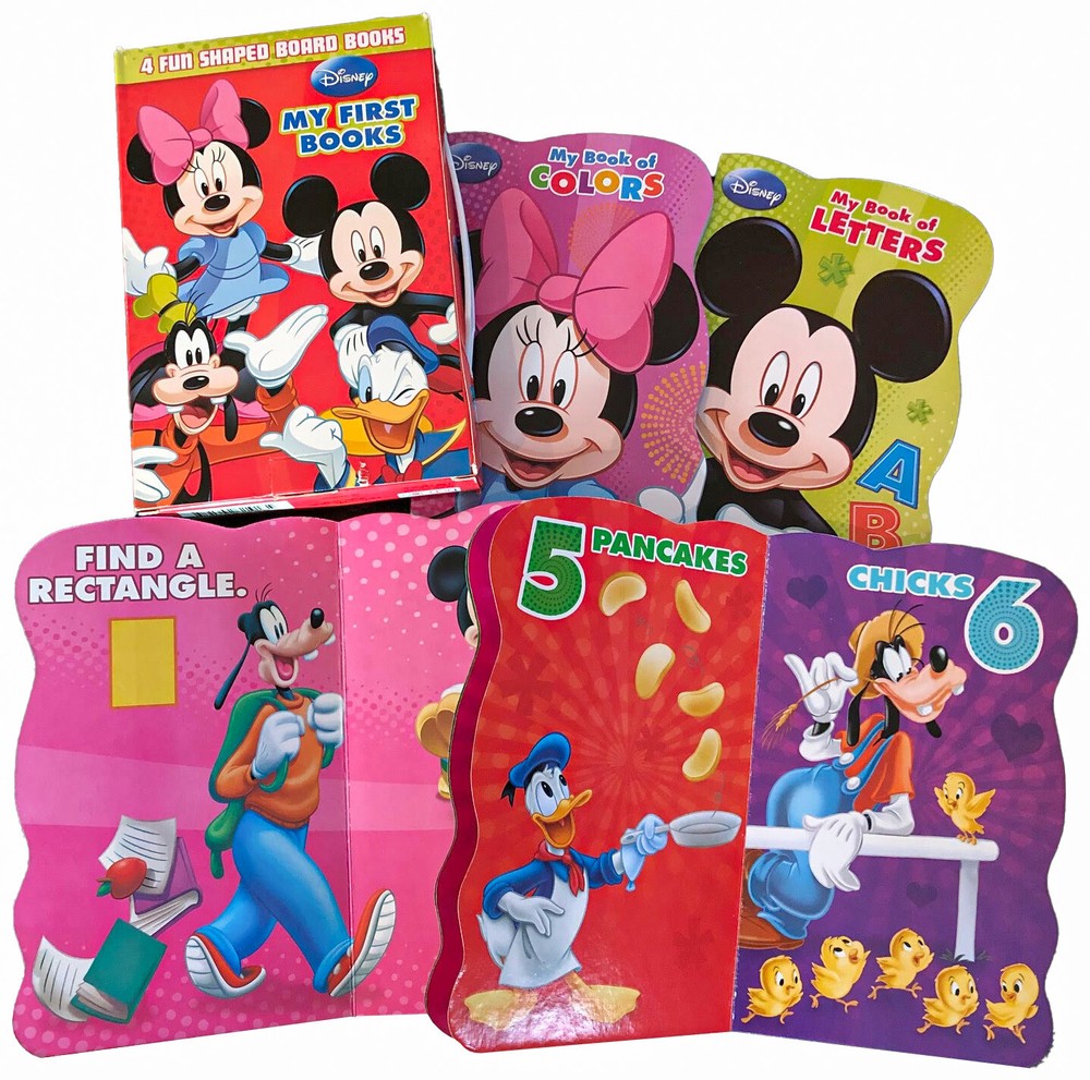 My First Books Set of 4 Children’s Books Child Reading Learning Toddler