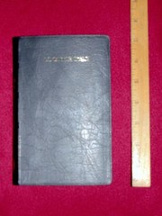 French Bible, La Sainte Bible – Segond 1910 Blue Vinyl, Handheld Thumb Index