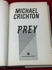 Michael Crichton – Prey VTG 2002 367 Pages Version Hardcover Book w/ Dust Jacket