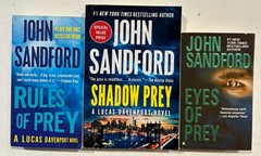 36 Book Lot Complete Lucas Davenport „PREY” Series #1-35+1 JOHN SANDFORD Set