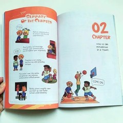 Leadership Academy -Leadership Enlightenment Funny Comic Reading Book for Kid OY