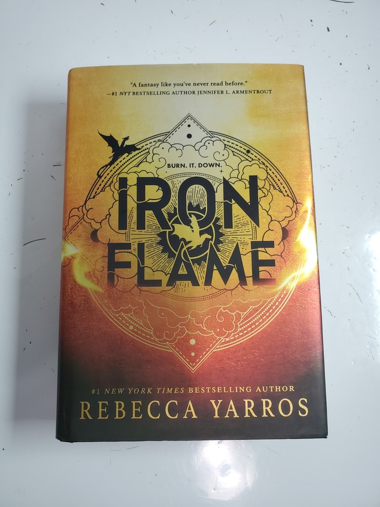 Iron Flame by Rebecca Yarros (2023, Hardcover) – Standard Edition- NEW