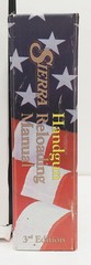 Sierra Handgun Reloading Manual 3rd Edition Book Binder – 1989, 704 pages