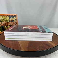Goosebumps Retro Fear Limited Edition Collectible Tin Book Set Orange VGC Books