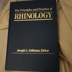 Principles and Practice of Rhinology: Diseases and Surgery of Nose and Sinuses
