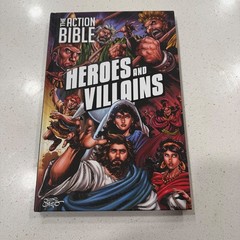 The Action Bible Heroes and Villains Sergio Cariello Hardcover David C Cook