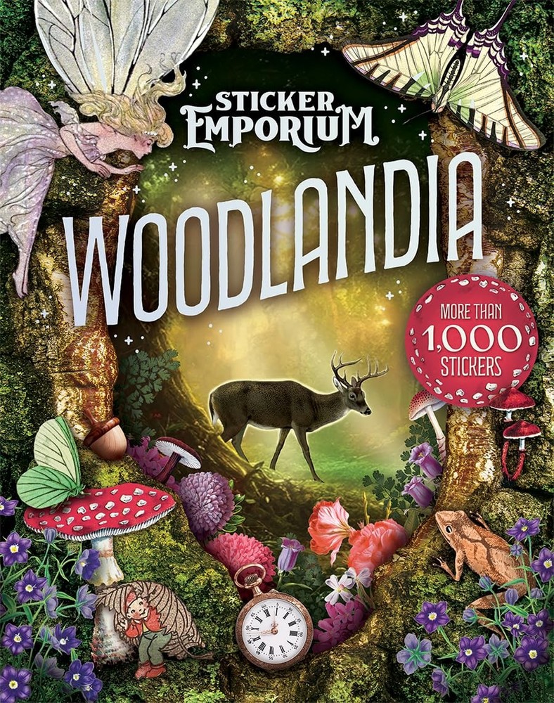 Sticker Emporium Woodlandia – 1000+ Exquisite Vintage Stickers for Scrapbook…
