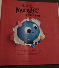 Children’s Book, Unbranded, Monster in Your Book, Blue