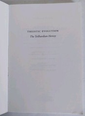 Theistic Evolution : The Teilhardian Heresy by Not Available (2012, Trade…