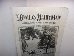 Vintage Antique 1914 Jan 16 Hoard’s Dairyman Magazine Rare Farming