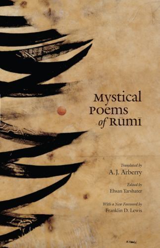 Mystical Poems of Rumi by Jalal al-Din Rumi (2009, Trade Paperback)