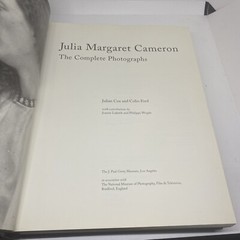 JULIA MARGARET CAMERON The Complete Photographs Hardcover 2003 Getty 560 Pages!!