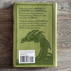 An Atlas of Tolkien David Day Illustrated Guide Flex Bound Faux Leather Hardcove
