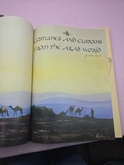 Costumes and Customs from Arab World Salah IPA 1979 Table Top