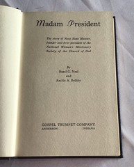 MADAM PRESIDENT THE STORY OF NORA HUNTER 1951 HB DJ Very Good
