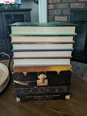 Percy Jackson and the Olympians Hardcover Boxed Set: Books 1-5 & Card Set