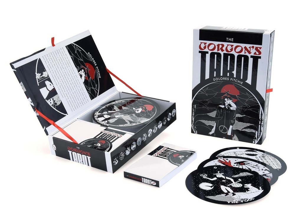 The Gorgon’s Tarot: (Tarot Kit Box Set with 79 Cards and Guide Book) New