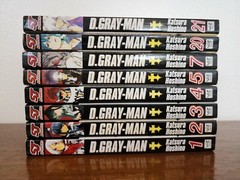D.Gray man Volumes 1,2,3,4,5,7,20,21 Manga Lot of 8, English Shonen Jump Anime