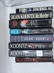 Lot of 8 Dean Koontz Hardcover Books w/ Dust Jackets 10 Novels