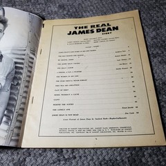 The Real James Dean Story 1958 Vol 1 No 1 Vintage Hollywood Biography + Photos