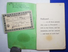 1940s PHILMONT Woodslore Survival & Cub Scouts Song Books, BSA Merit Badge _zp2