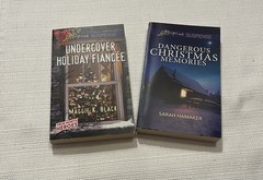 Lot of 7 Love Inspired Suspense Paperback Books Inspirational Christmas & K-9