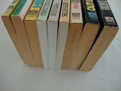 9 HONG KONG rare MYSTERY POLICE DETECTIVE paperback books SCI-FI, HEAD FIRST